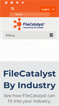 Mobile Screenshot of filecatalyst.com